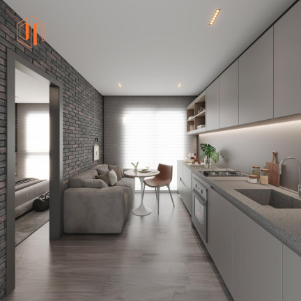 Imagem Apartamento com 2 Quartos à Venda, 55 m² em Bacacheri - Curitiba