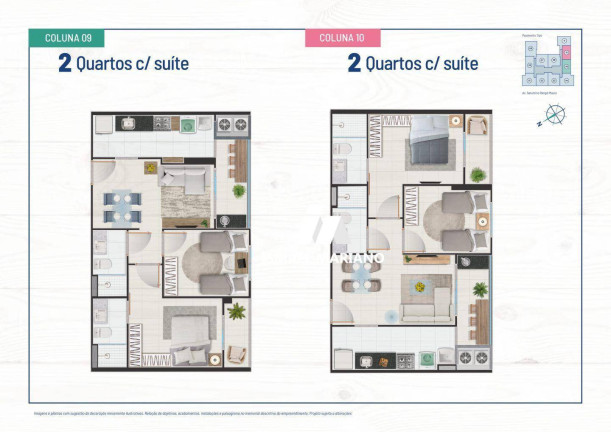 Imagem Apartamento com 3 Quartos à Venda, 71 m² em Praia De Itaparica - Vila Velha