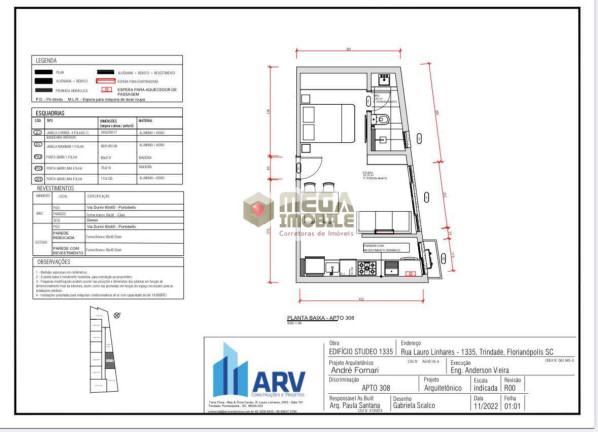 Imagem Apartamento com 1 Quarto à Venda, 26 m² em Trindade - Florianópolis Imagem Apartamento com 1 Quarto à Venda, 26 m² em Trindade - Florianópolis