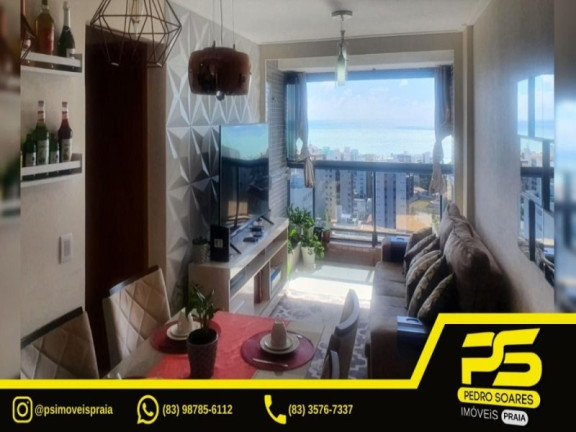 Apartamento com 2 Quartos à Venda, 61 m² em Jardim Oceania - João Pessoa