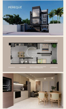 Imagem Apartamento com 2 Quartos à Venda, 54 m² em Balneário Perequê - Matinhos