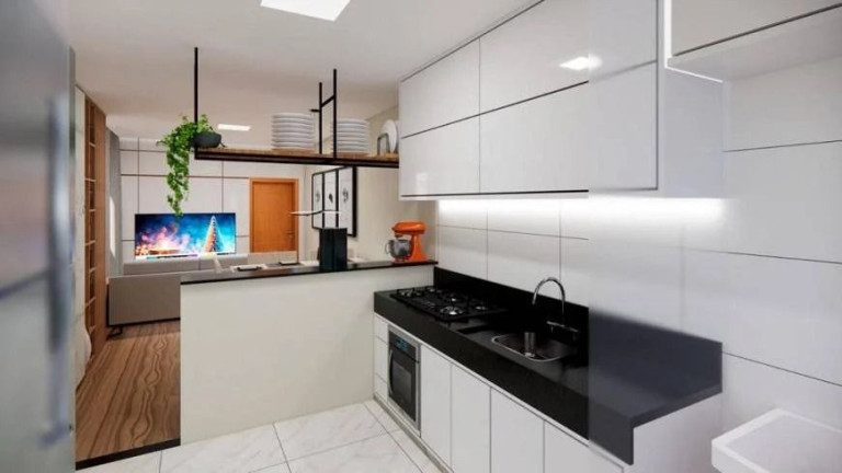 Imagem Apartamento com 2 Quartos à Venda, 52 m² em Arvoredo - Contagem