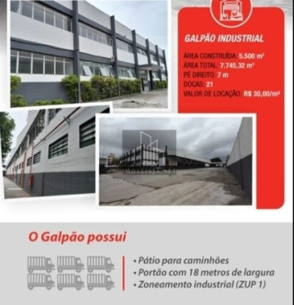 Imagem Imóvel Comercial para Alugar, 5.500 m² em Cumbica - Guarulhos Imagem Imóvel Comercial para Alugar, 5.500 m² em Cumbica - Guarulhos