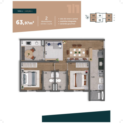 Imagem Imóvel com 2 Quartos à Venda, 64 m² em Sumarezinho - Ribeirão Preto Imagem Imóvel com 2 Quartos à Venda, 64 m² em Sumarezinho - Ribeirão Preto