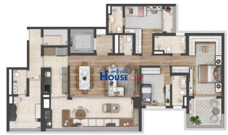 Imagem Apartamento com 3 Quartos à Venda, 173 m² em Perdizes - São Paulo Imagem Apartamento com 3 Quartos à Venda, 173 m² em Perdizes - São Paulo