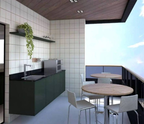 Apartamento com 2 Quartos à Venda, 53 m² em Forte - Praia Grande