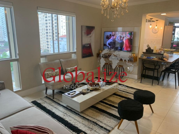 Imóvel com 3 Quartos à Venda, 120 m² em José Menino - Santos