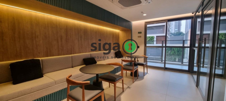 Imagem Apartamento com 1 Quarto para Alugar, 30 m² em Brooklin - São Paulo