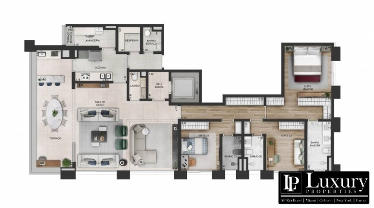 Imagem Apartamento com 3 Quartos à Venda, 191 m² em Itaim Bibi - São Paulo Imagem Apartamento com 3 Quartos à Venda, 191 m² em Itaim Bibi - São Paulo
