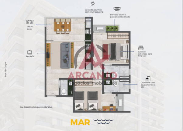 Imagem Apartamento com 2 Quartos à Venda, 60 m² em Praia Das Palmeiras - Caraguatatuba Imagem Apartamento com 2 Quartos à Venda, 60 m² em Praia Das Palmeiras - Caraguatatuba