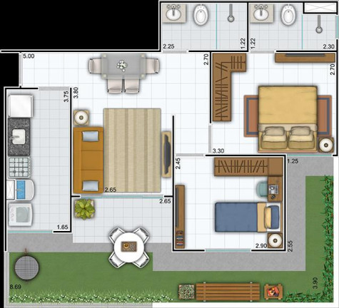 Imagem Casa com 1 Quarto à Venda, 50 m² em Bela Vista - Teresina