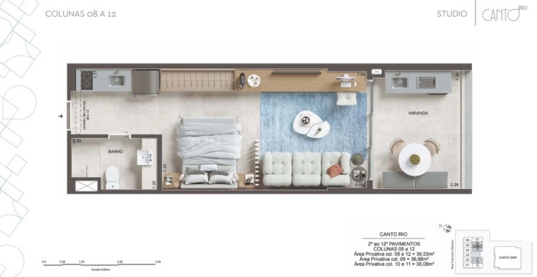Imagem Apartamento com 1 Quarto à Venda, 39 m² em Ipanema - Rio De Janeiro