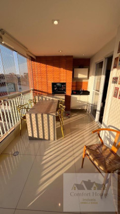 Foto do imóvel Apartamento com 3 Quartos à Venda, 115 m² em Vila Valparaíso - Santo André
