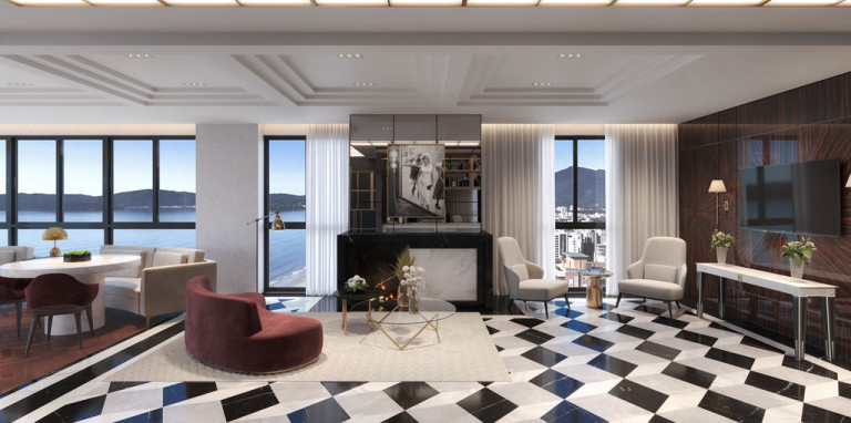 Imagem Apartamento com 4 Quartos à Venda, 215 m² em Meia Praia - Itapema