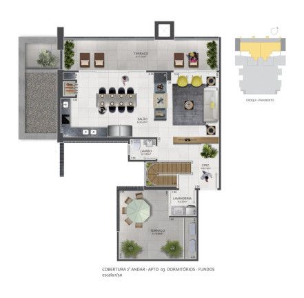 Imagem Apartamento com 3 Quartos à Venda, 83 m² em Predial - Torres