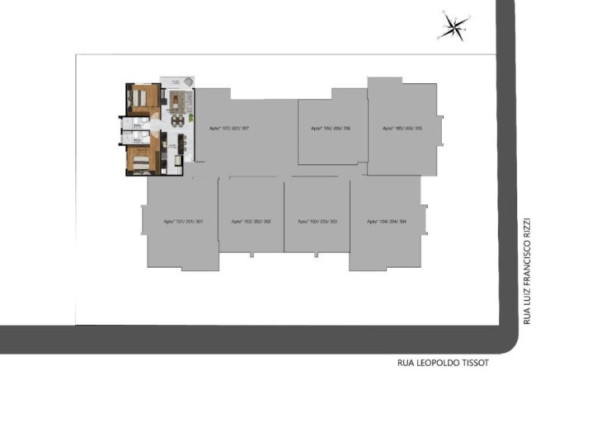 Imagem Apartamento com 2 Quartos à Venda, 69 m² em Várzea Grande - Gramado