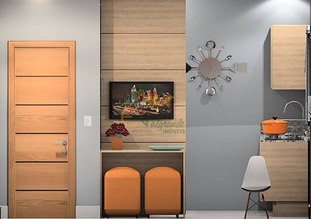Imagem Apartamento com 1 Quarto à Venda, 21 m² em Cajuru - Curitiba