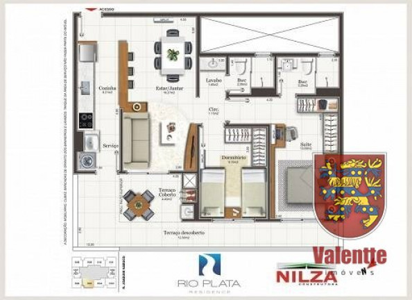 Imagem Apartamento com 3 Quartos à Venda,  em Capoeiras - Florianópolis