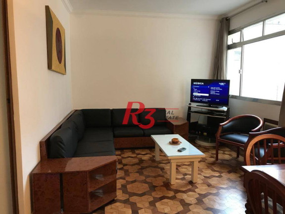 Imagem Apartamento com 2 Quartos à Venda, 118 m² em Gonzaga - Santos