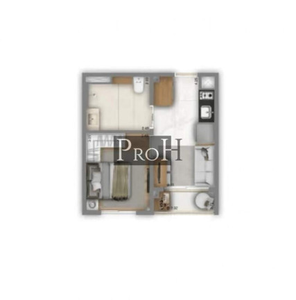 Imagem Imóvel com 2 Quartos à Venda, 40 m² em Nova Klabin - São Paulo Imagem Imóvel com 2 Quartos à Venda, 40 m² em Nova Klabin - São Paulo