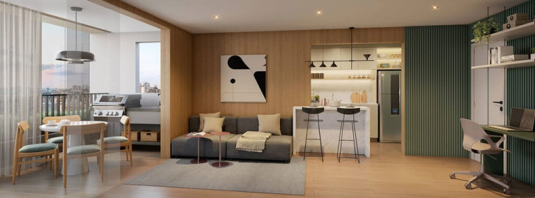 Imagem Apartamento com 2 Quartos à Venda, 69 m² em Mirandópolis - São Paulo