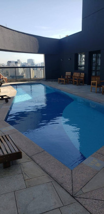 Imagem Apartamento com 1 Quarto para Alugar, 27 m² em Indianópolis - São Paulo Imagem Apartamento com 1 Quarto para Alugar, 27 m² em Indianópolis - São Paulo