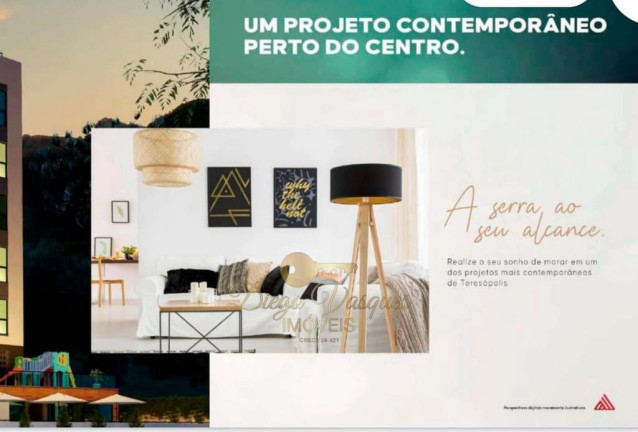 Imagem Apartamento com 2 Quartos à Venda, 63 m² em Várzea - Teresópolis