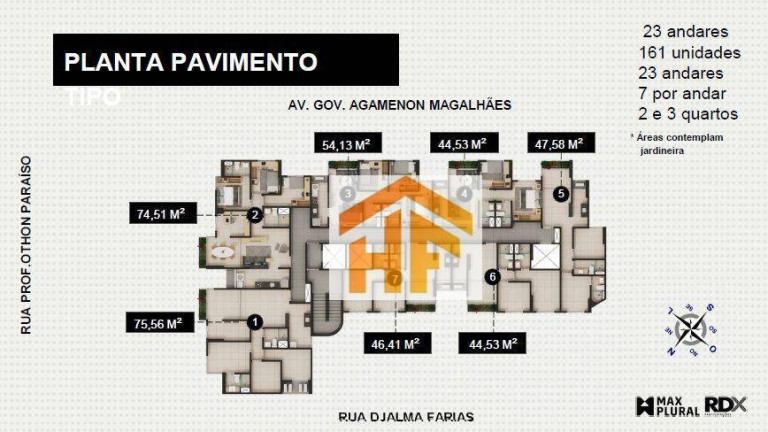 Imagem Apartamento com 2 Quartos à Venda, 46 m² em Torreão - Recife Imagem Apartamento com 2 Quartos à Venda, 46 m² em Torreão - Recife