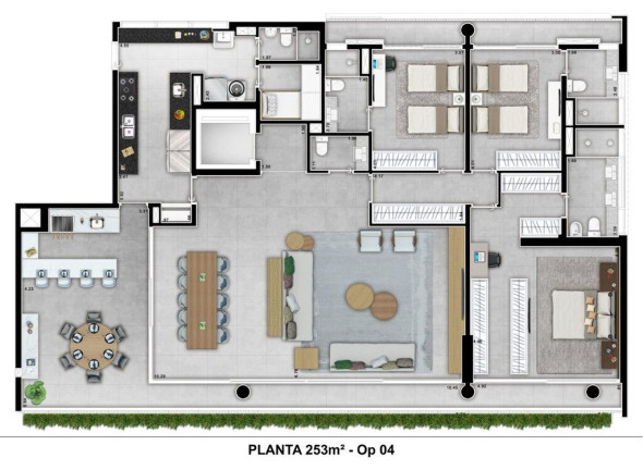 Imagem Apartamento com 3 Quartos à Venda, 252 m² em Cidade Jardim - São Paulo