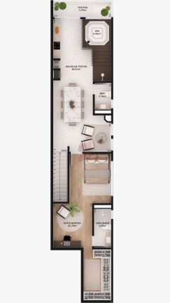 Imagem Apartamento com 3 Quartos à Venda, 153 m² em Centro - Pinhais