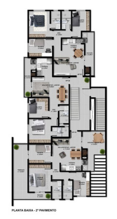 Imagem Apartamento com 3 Quartos à Venda, 65 m² em Afonso Pena - São José Dos Pinhais