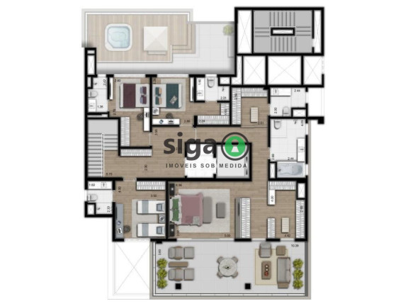 Imagem Apartamento com 4 Quartos à Venda, 475 m² em Jardins - São Paulo Imagem Apartamento com 4 Quartos à Venda, 475 m² em Jardins - São Paulo