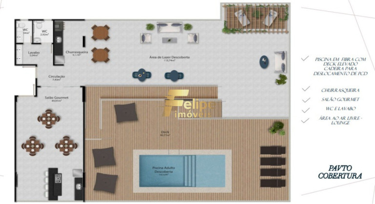 Imagem Imóvel com 1 Quarto à Venda, 39 m² em Jardim Camburi - Vitória Imagem Imóvel com 1 Quarto à Venda, 39 m² em Jardim Camburi - Vitória
