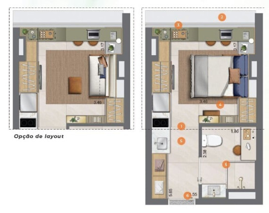 Imagem Apartamento com 1 Quarto à Venda, 26 m² em Campo Belo - São Paulo Imagem Apartamento com 1 Quarto à Venda, 26 m² em Campo Belo - São Paulo