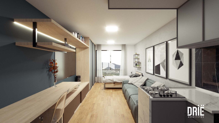 Imagem Imóvel com 1 Quarto à Venda, 29 m² em Camobi - Santa Maria