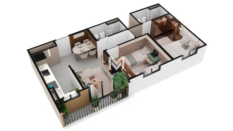 Imagem Apartamento com 2 Quartos à Venda, 42 m² em Tenoné - Belém
