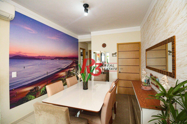 Imagem Apartamento com 3 Quartos à Venda, 134 m² em Gonzaga - Santos