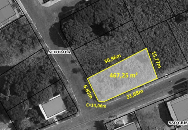 Imagem Terreno à Venda, 467 m² em Alvorada - Videira Imagem Terreno à Venda, 467 m² em Alvorada - Videira