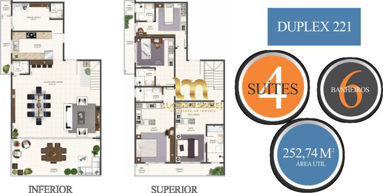 Imagem Apartamento com 4 Quartos à Venda, 252 m² em Canto Do Forte - Praia Grande Imagem Apartamento com 4 Quartos à Venda, 252 m² em Canto Do Forte - Praia Grande
