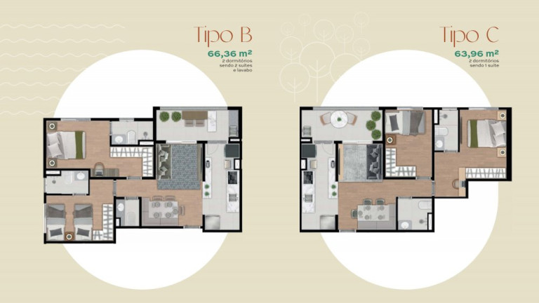 Imagem Apartamento com 2 Quartos à Venda, 64 m² em Taboão - Bragança Paulista