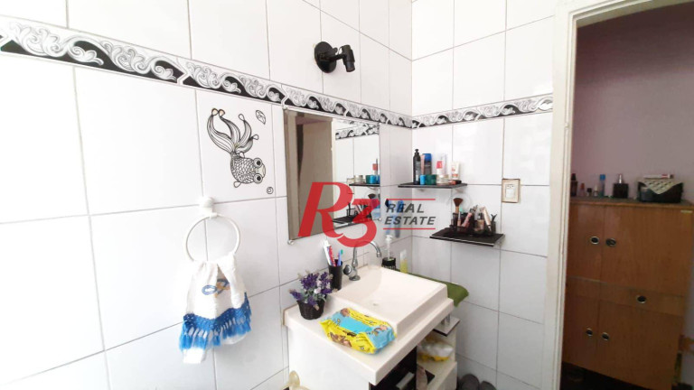 Imagem Apartamento com 1 Quarto à Venda, 45 m² em Vila Matias - Santos