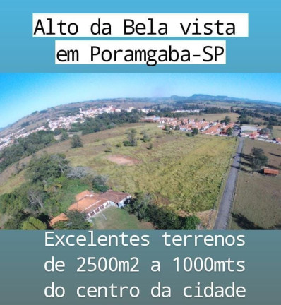 Terreno à Venda, 2.500 m² em Alto Da Boa Vista - Porangaba
