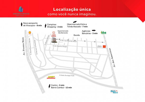 Imagem Apartamento com 3 Quartos à Venda, 69 m² em São Bernardo - Campinas Imagem Apartamento com 3 Quartos à Venda, 69 m² em São Bernardo - Campinas