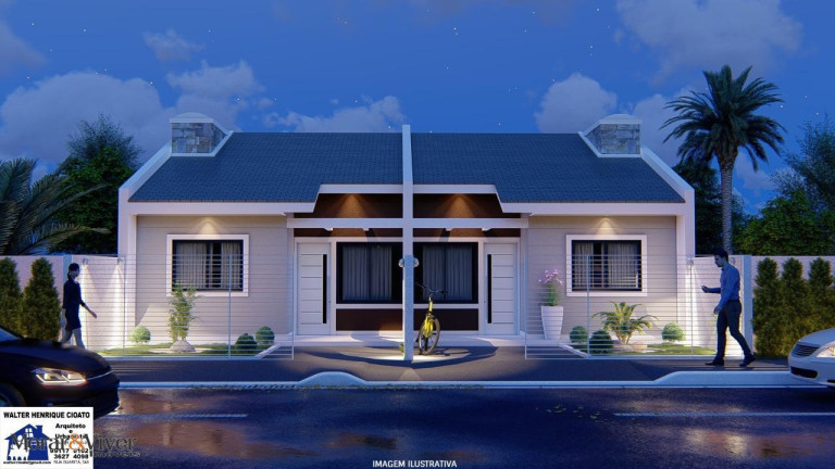 Imagem Casa com 3 Quartos à Venda, 54 m² em Nações - Fazenda Rio Grande Imagem Casa com 3 Quartos à Venda, 54 m² em Nações - Fazenda Rio Grande