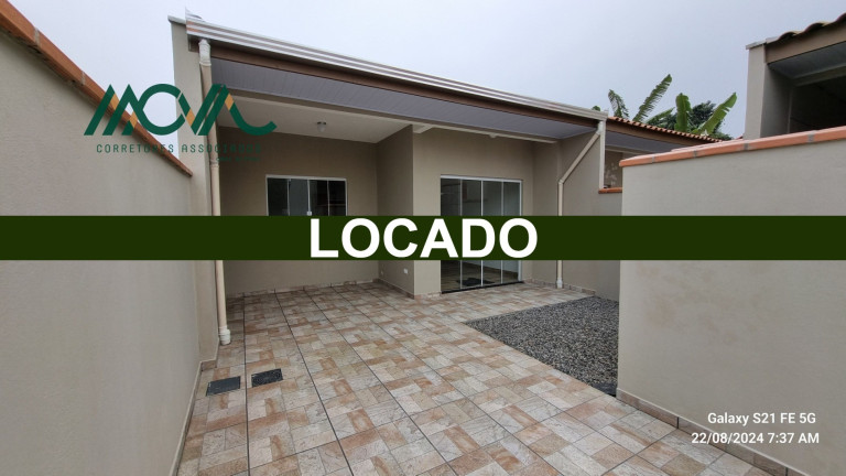 Casa com 2 Quartos para Alugar, 80 m² em Princesa Do Mar - Itapoá