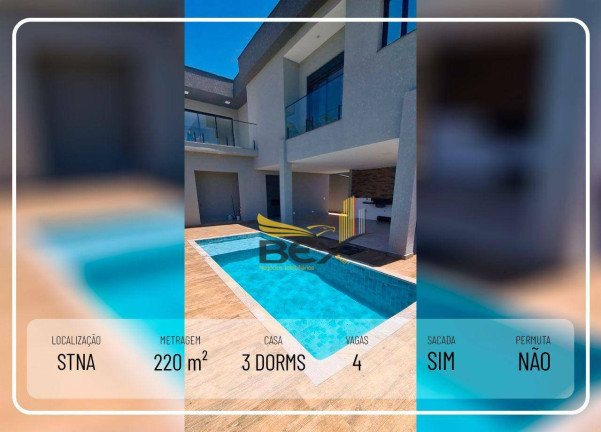 Casa com 3 Quartos à Venda, 220 m² em Chácara Estela - Santana De Parnaíba