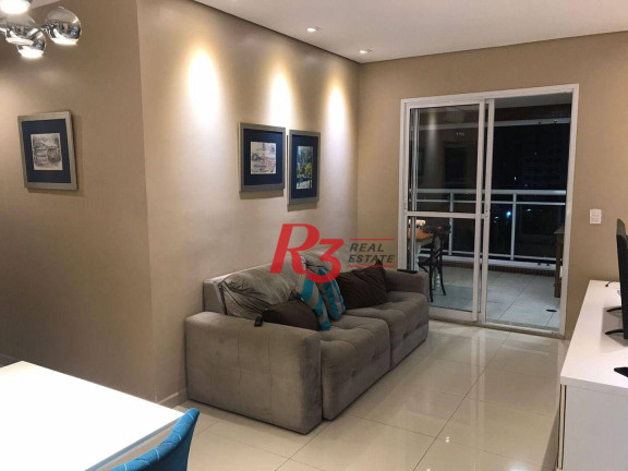 Imagem Apartamento com 3 Quartos à Venda, 87 m² em Pompéia - Santos