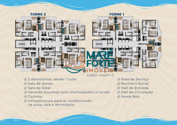 Imagem Apartamento com 2 Quartos à Venda, 71 m² em Massaguaçu - Caraguatatuba