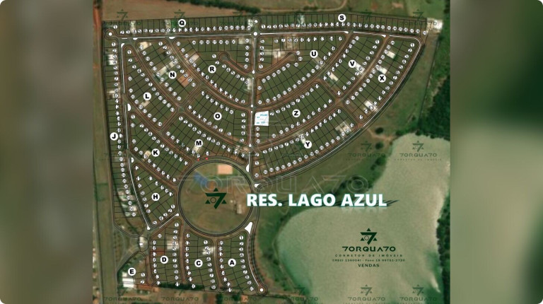 Imagem Terreno à Venda, 1.240 m² em Lagoa Bonita - Engenheiro Coelho