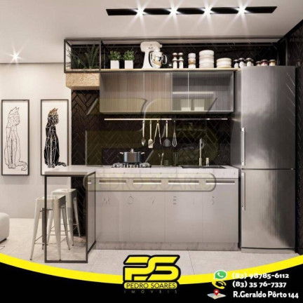 Imagem Apartamento com 2 Quartos à Venda, 62 m² em Cabo Branco - João Pessoa
